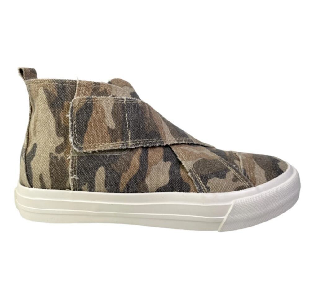 Gypsy Jazz Women's Tan Camo Hi Top Florence Sneaker Shoes Size 6